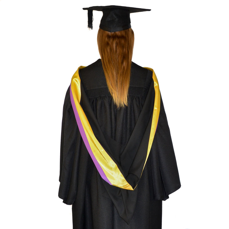 ANU bachelor graduation hood