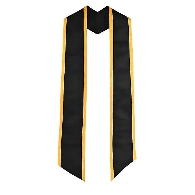 Satin graduation stoles