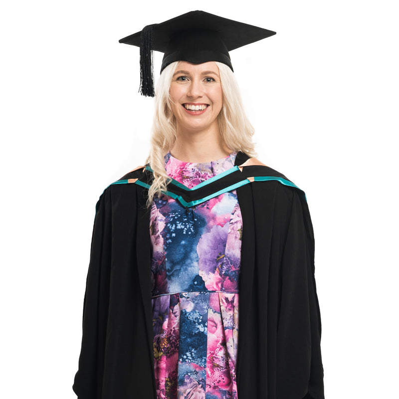 UNE Bachelor Graduation Gown Set Churchill Gowns UNE Bachelor Graduation Gown Set Churchill Gowns