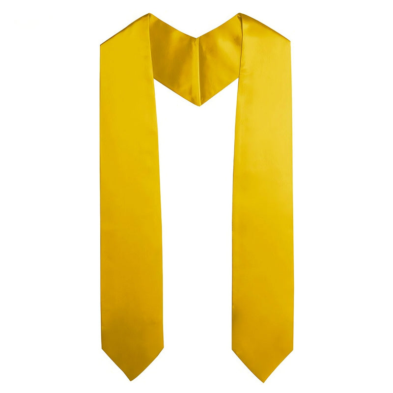 Satin graduation stoles