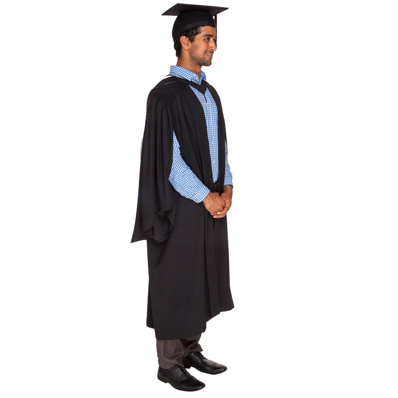 ICHM Bachelor gown and hat Graduation Set
