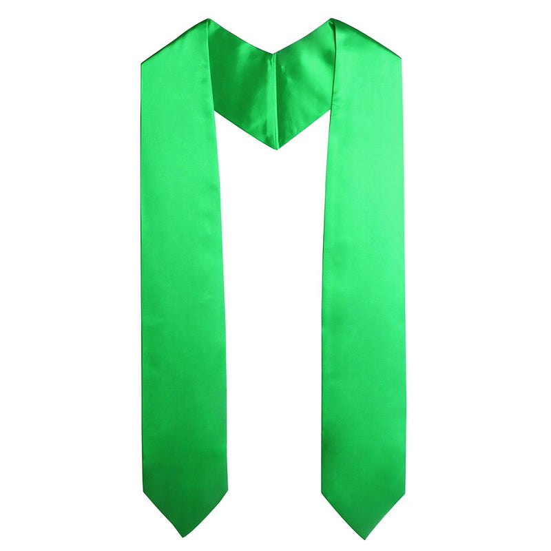 Satin graduation stoles