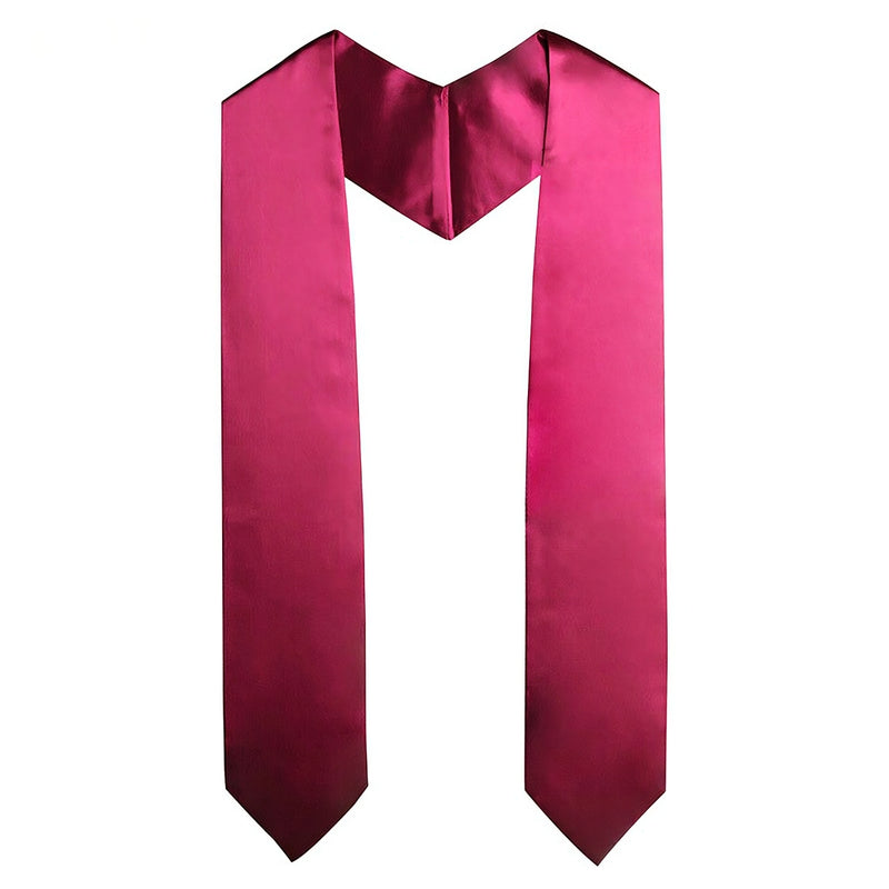 Satin graduation stoles