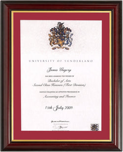 Traditional Degree Frame