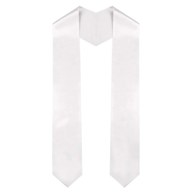 Satin graduation stoles